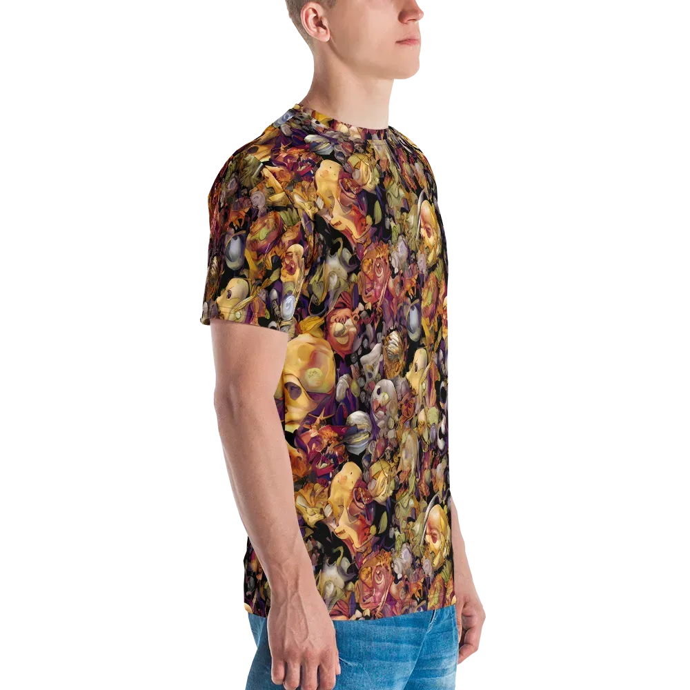 Arcimboldo Abundance on Men's Crew Neck T-Shirt — Right