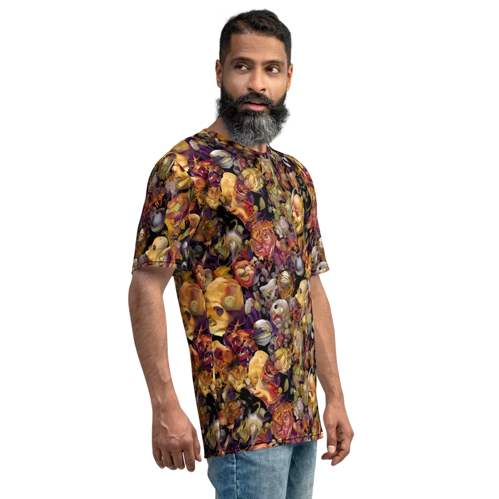 Arcimboldo Abundance on Men's Crew Neck T-Shirt — Right