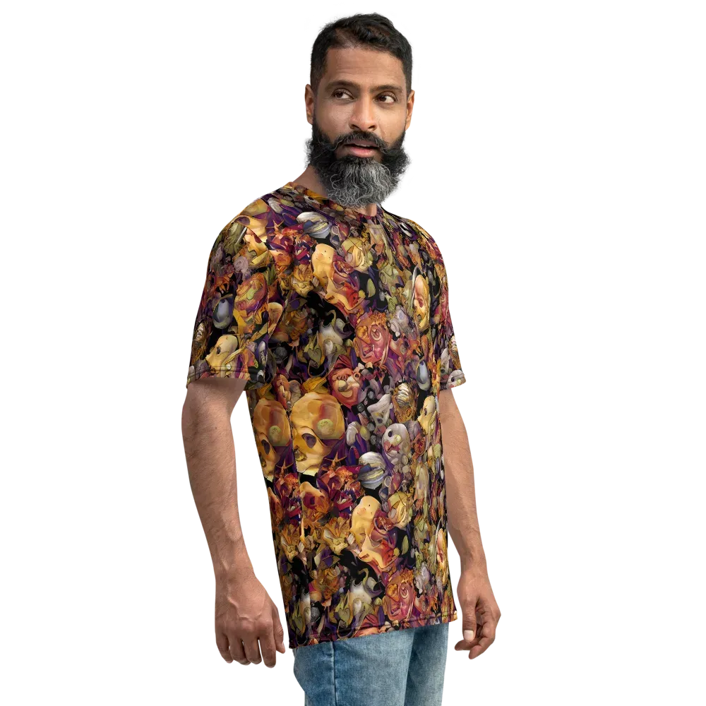Arcimboldo Abundance on Men's Crew Neck T-Shirt — Right