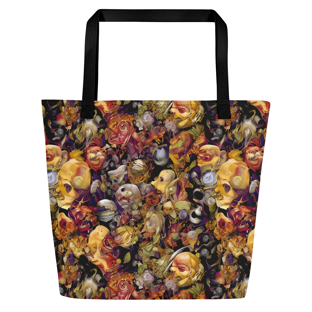 Arcimboldo Abundance on Large Tote Bag W/ Pocket — Front