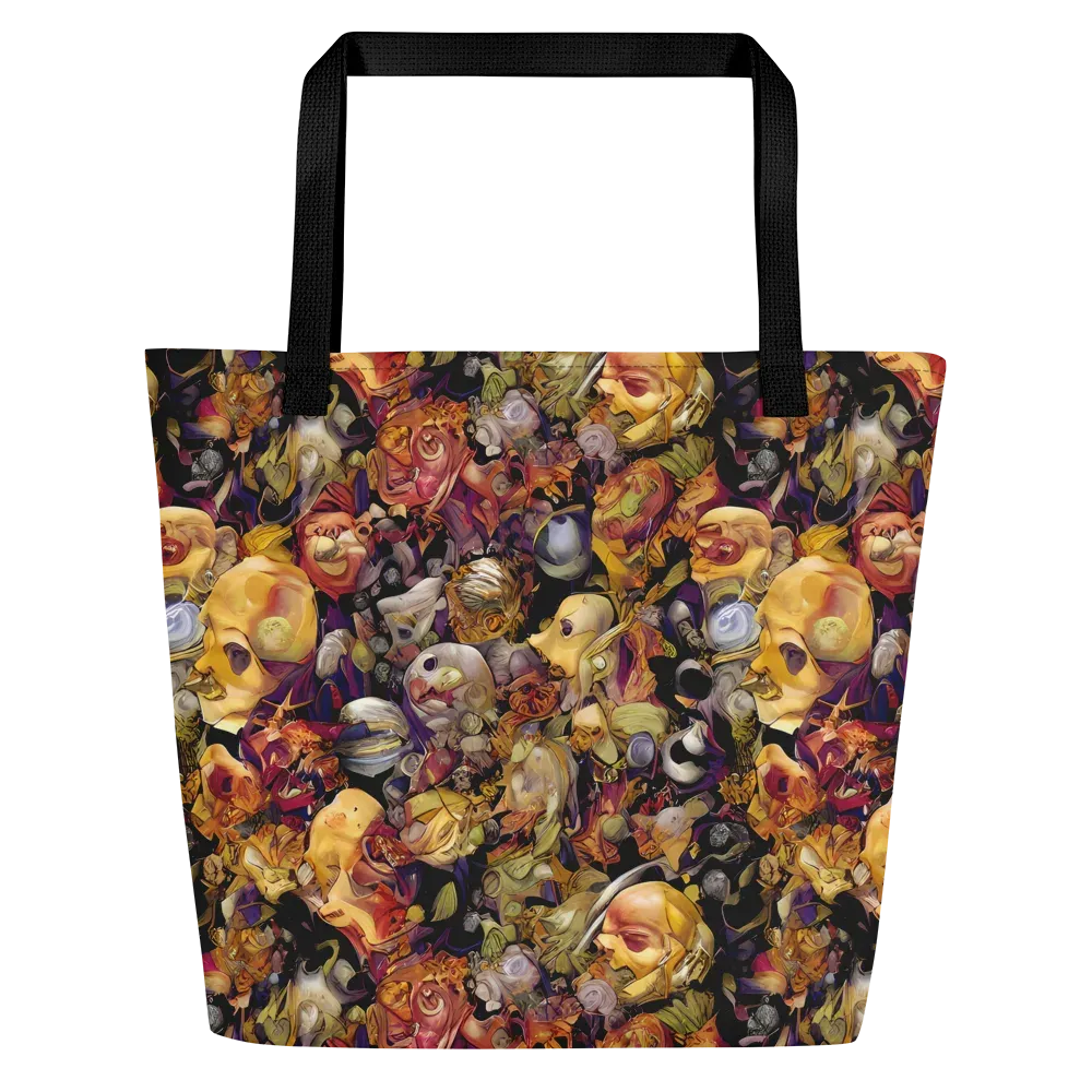 Arcimboldo Abundance on Large Tote Bag W/ Pocket — Front