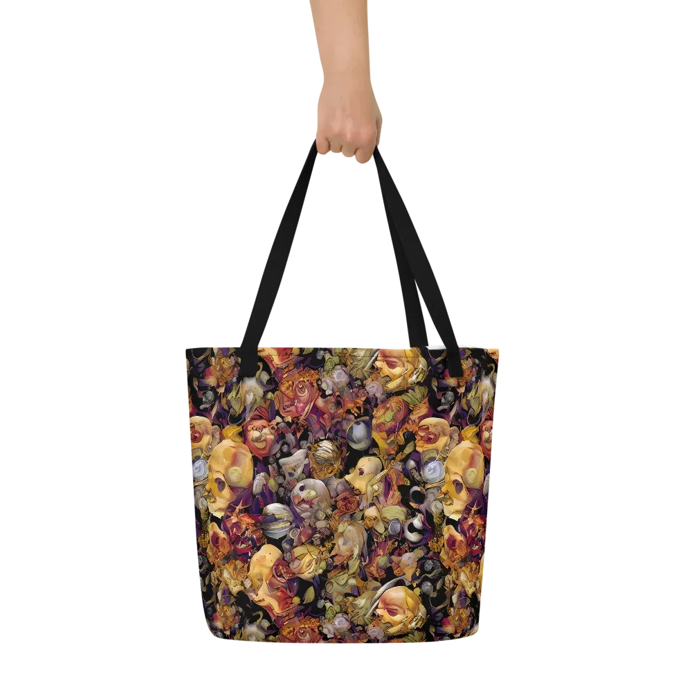 Arcimboldo Abundance on Large Tote Bag W/ Pocket — Front