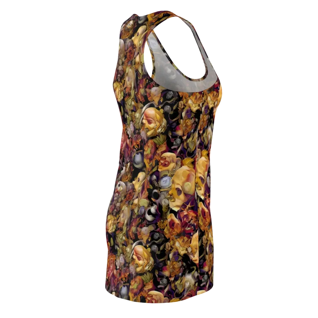 Arcimboldo Abundance on Racerback Dress — Back Side