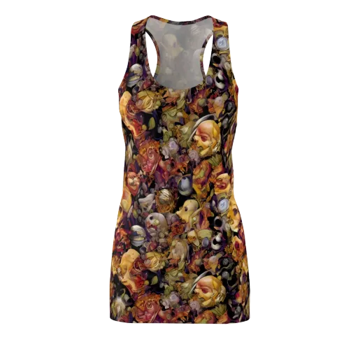 Arcimboldo Abundance on a Racerback Dress