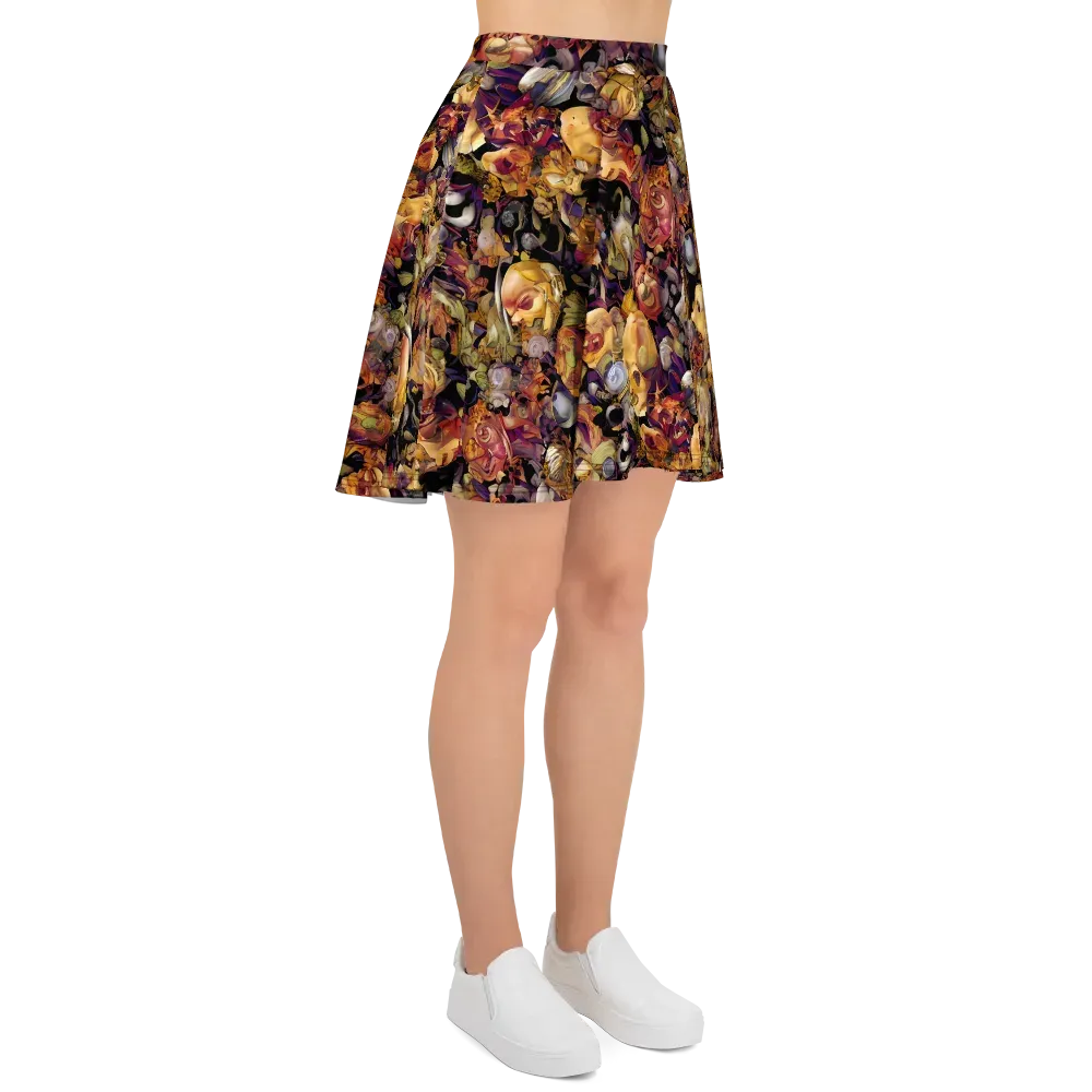 Arcimboldo Abundance on Skater Skirt — Right