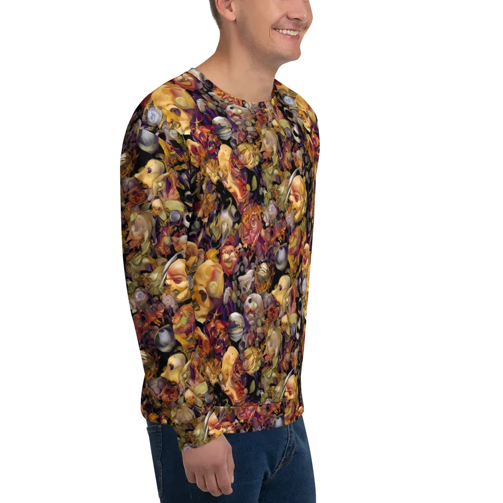 Arcimboldo Abundance on Sweatshirt — Right Front