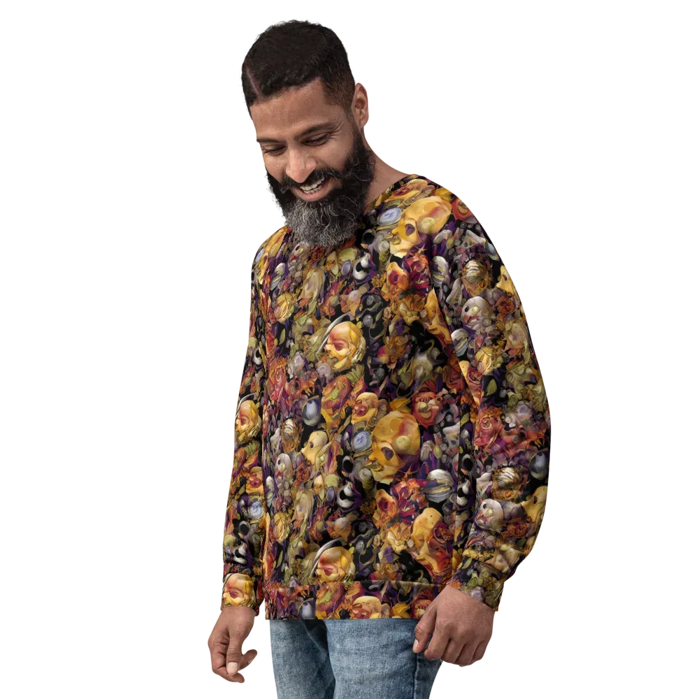 Arcimboldo Abundance on Sweatshirt — Left Front