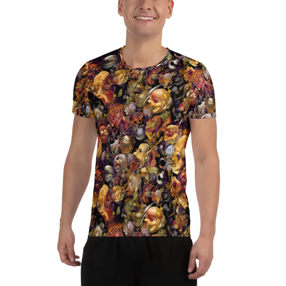Arcimboldo Abundance on Men's Athletic T-Shirt — Front