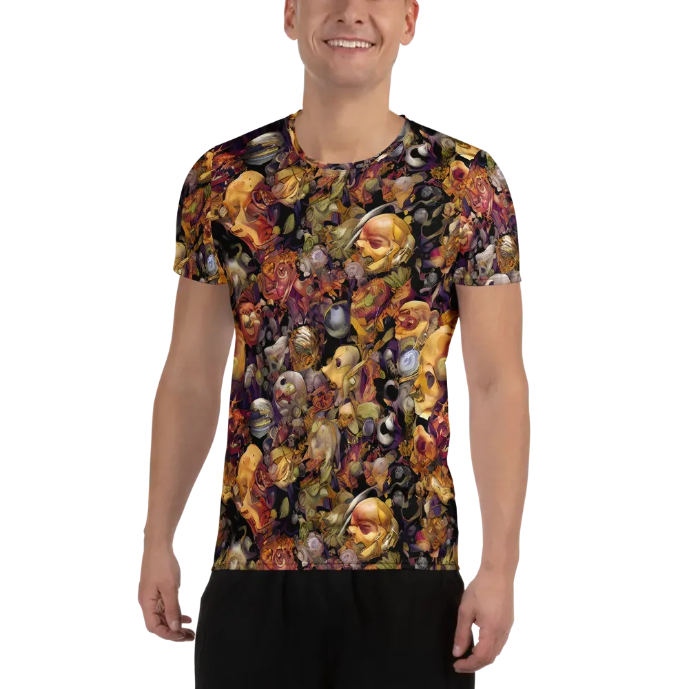 Arcimboldo Abundance on Men's Athletic T-Shirt — Front