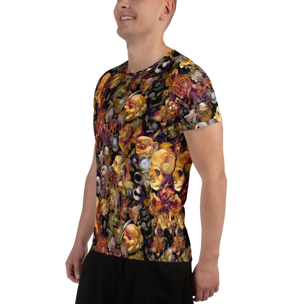 Arcimboldo Abundance on Men's Athletic T-Shirt — Left