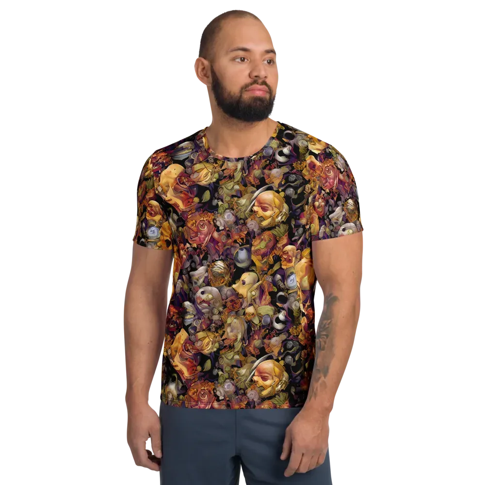Arcimboldo Abundance on Men's Athletic T-Shirt — Front