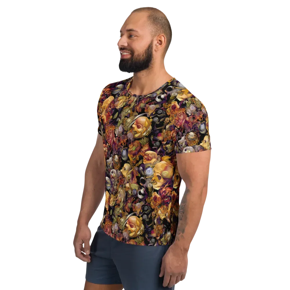 Arcimboldo Abundance on Men's Athletic T-Shirt — Left