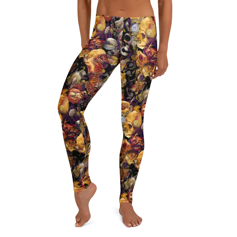Arcimboldo Abundance on Leggings — Front