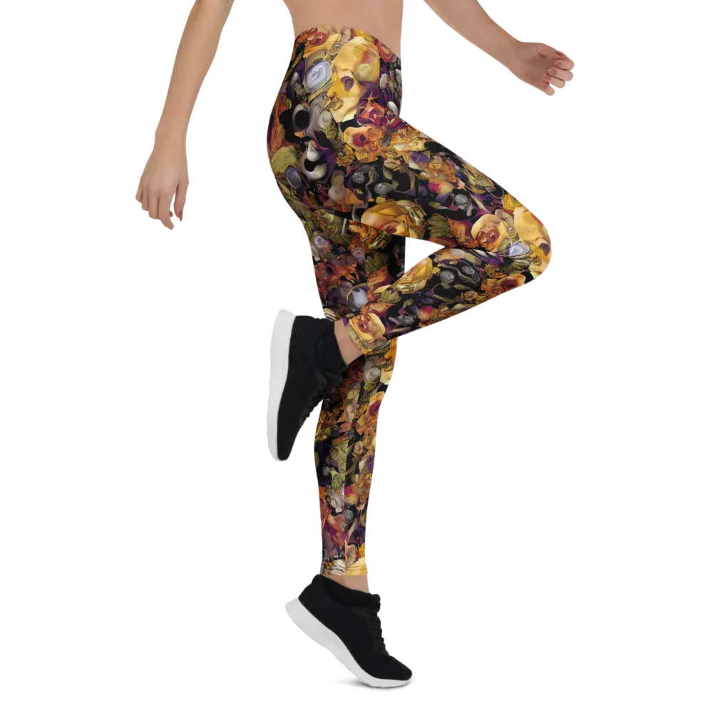 Arcimboldo Abundance on Leggings — Right