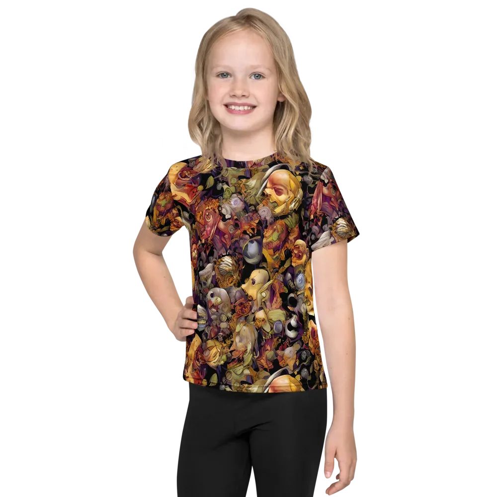 Arcimboldo Abundance on Kids Crew Neck T-Shirt — Front