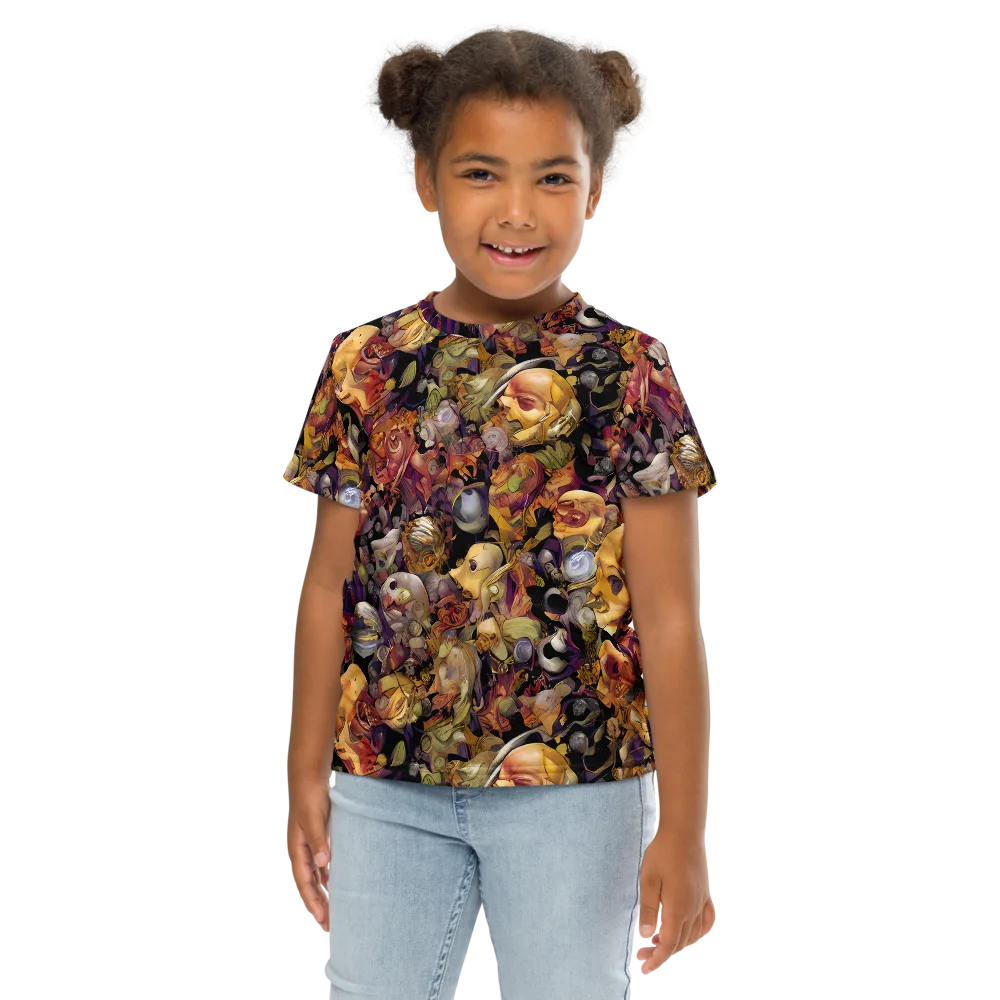 Arcimboldo Abundance on Kids Crew Neck T-Shirt — Front