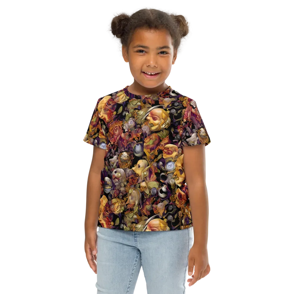 Arcimboldo Abundance on Kids Crew Neck T-Shirt — Front