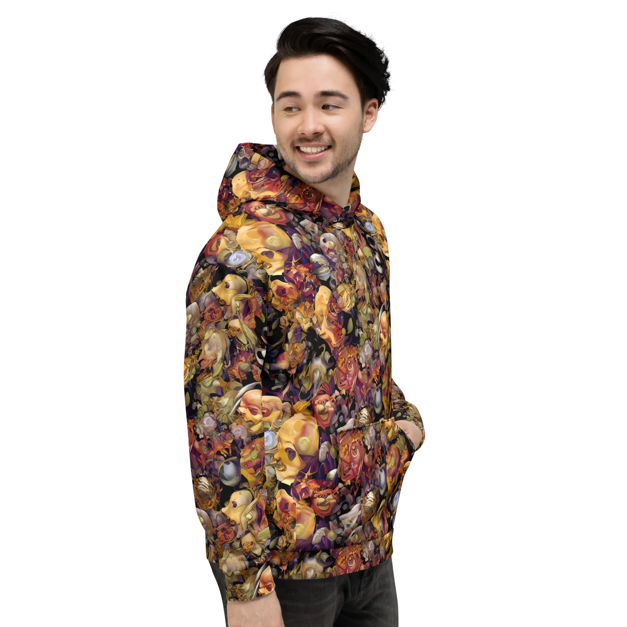 Arcimboldo Abundance on Hoodie — Right