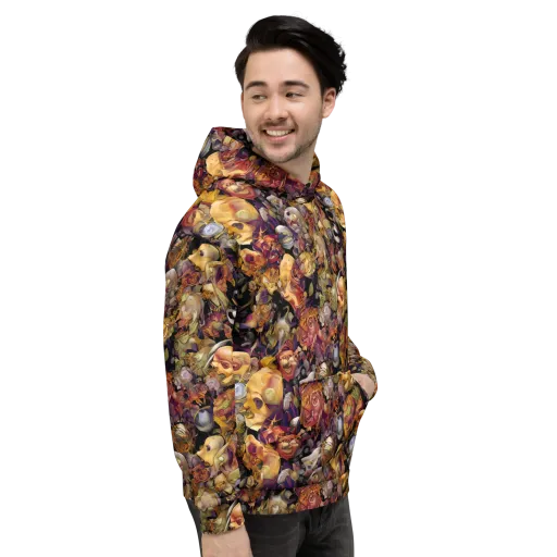 Arcimboldo Abundance on a Hoodie