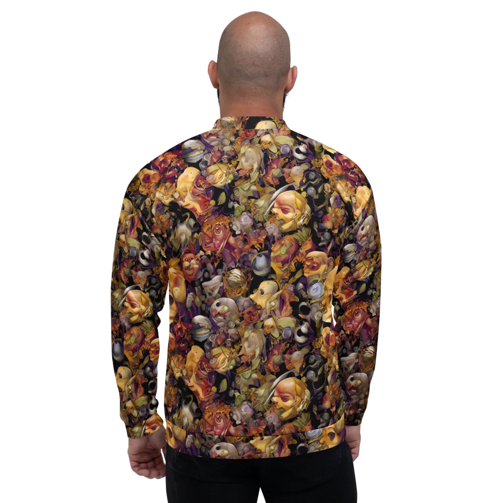 Arcimboldo Abundance on Bomber Jacket — Back