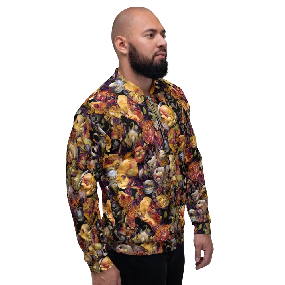 Arcimboldo Abundance on Bomber Jacket — Right