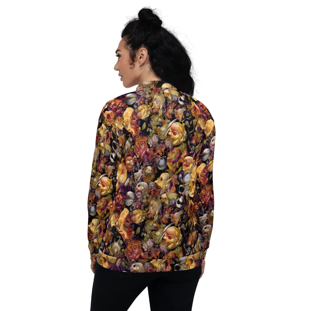 Arcimboldo Abundance on Bomber Jacket — Back