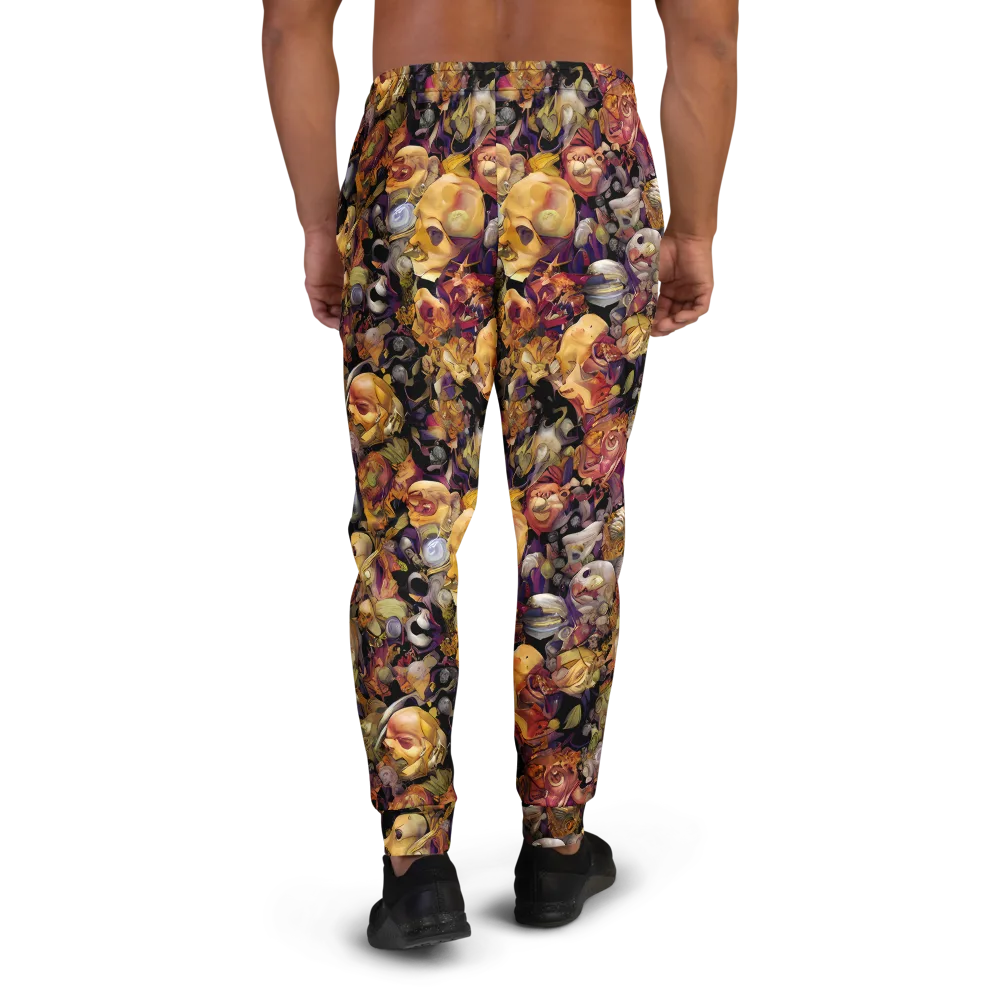 Arcimboldo Abundance on Men's Joggers — Back