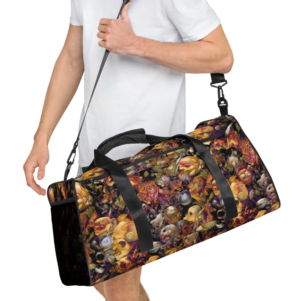 Arcimboldo Abundance on Duffle Bag — Right Front