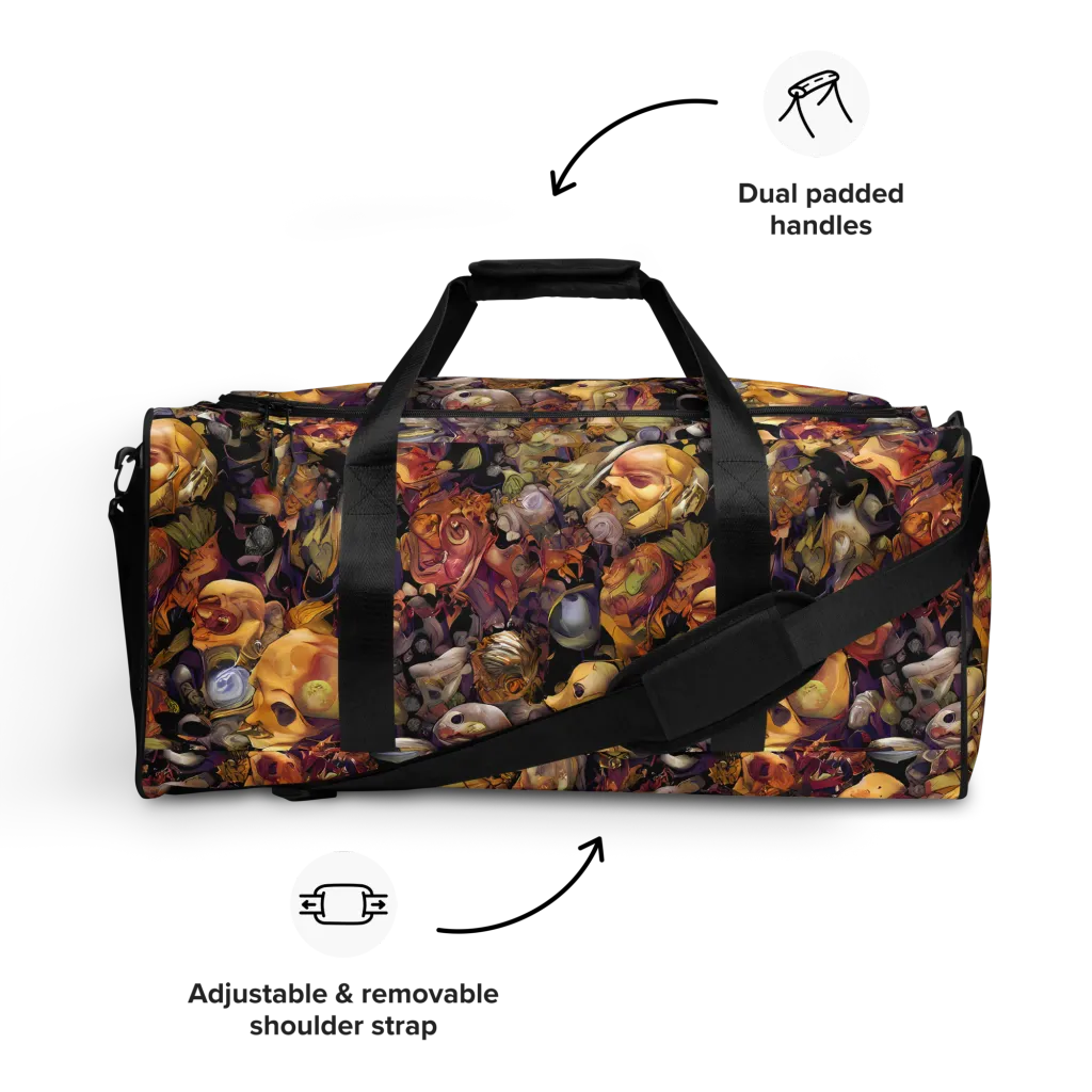 Arcimboldo Abundance on Duffle Bag — Front