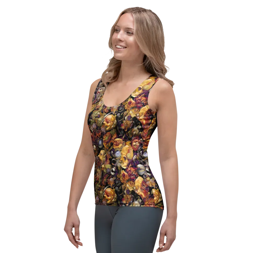 Arcimboldo Abundance on Women's Tank Top — Left Front