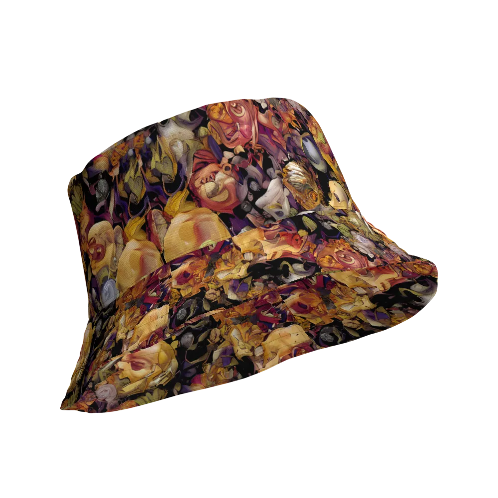 Arcimboldo Abundance on Reversible Bucket Hat — Product details Outside
