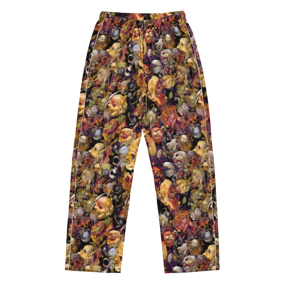 Arcimboldo Abundance on Women's Pajama Pants — Front