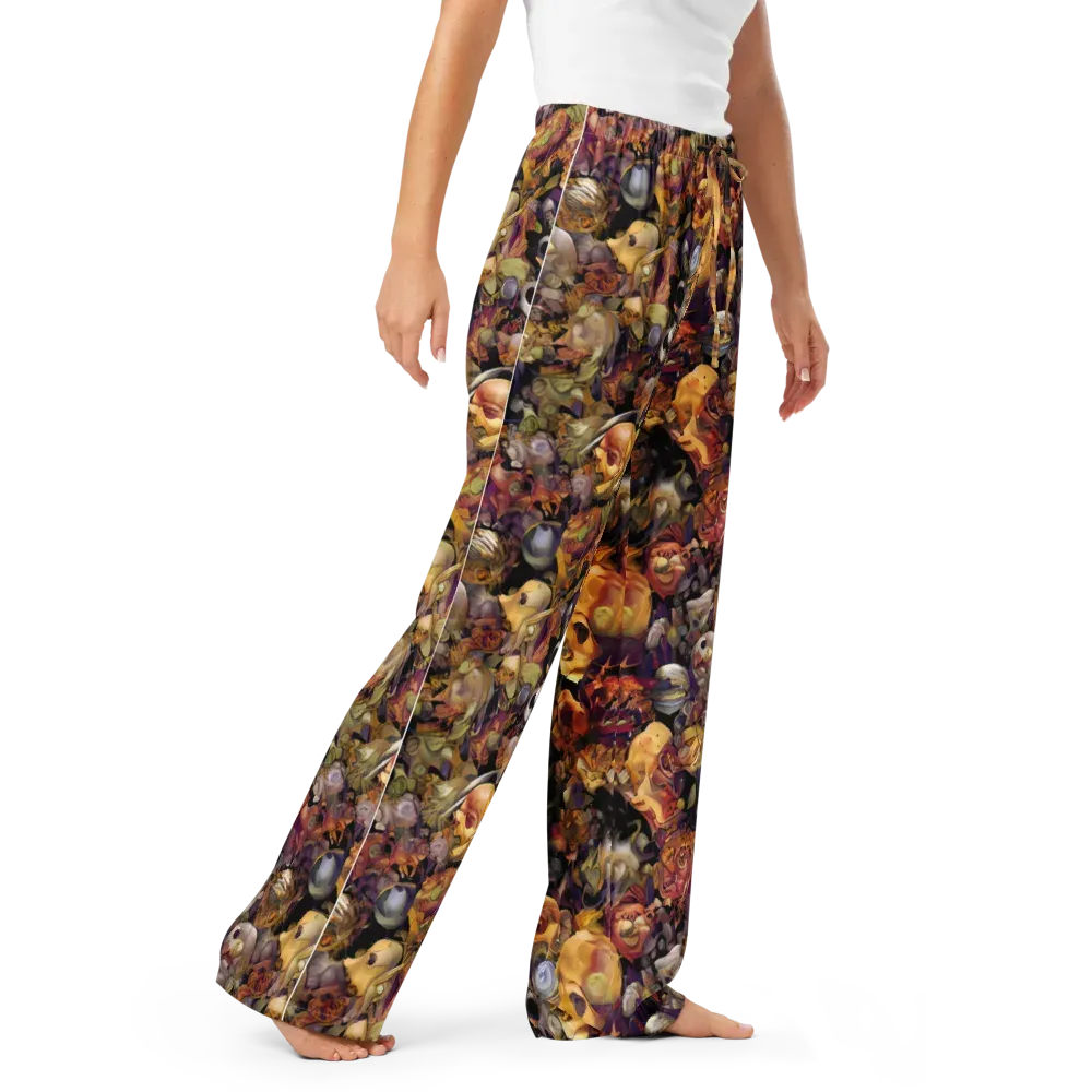 Arcimboldo Abundance on Women's Pajama Pants — Right Front