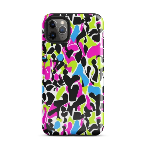 Electric Ink Garden on a Tough Case for iPhone®