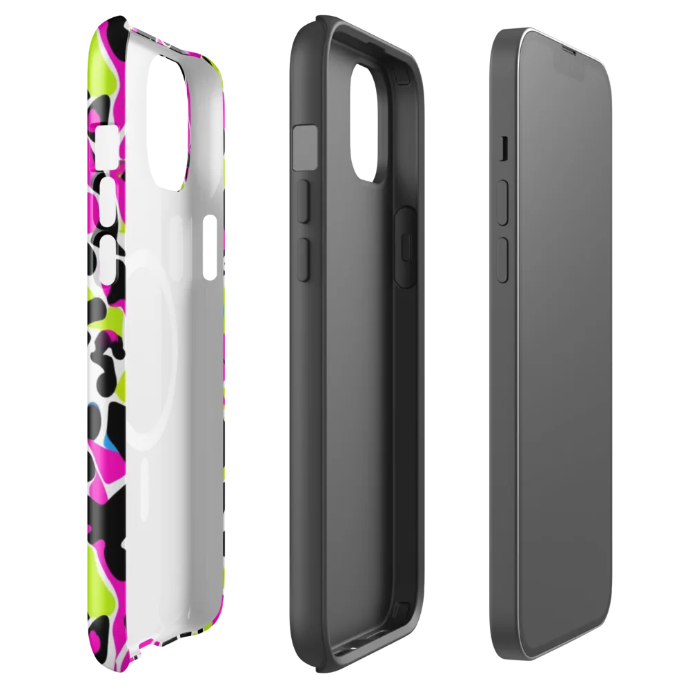 Electric Ink Garden on MagSafe Tough Case for iPhone® — Front