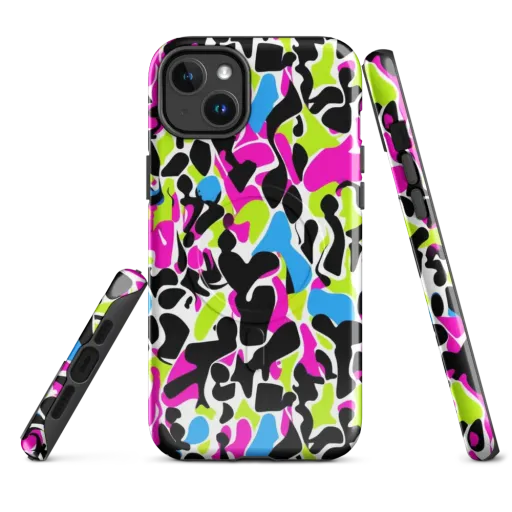Electric Ink Garden on a MagSafe Tough Case for iPhone®