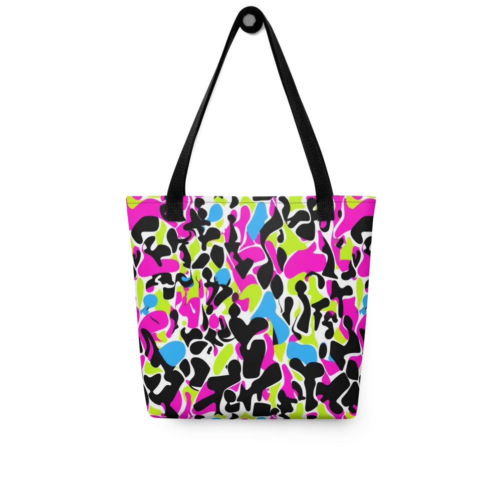 Electric Ink Garden on Tote Bag — Front