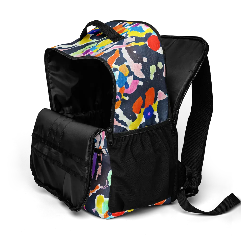 Kaleido Burst on Utility Backpack — Product details 2