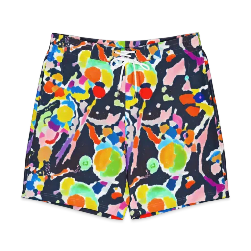 Kaleido Burst on a Men's Board Shorts