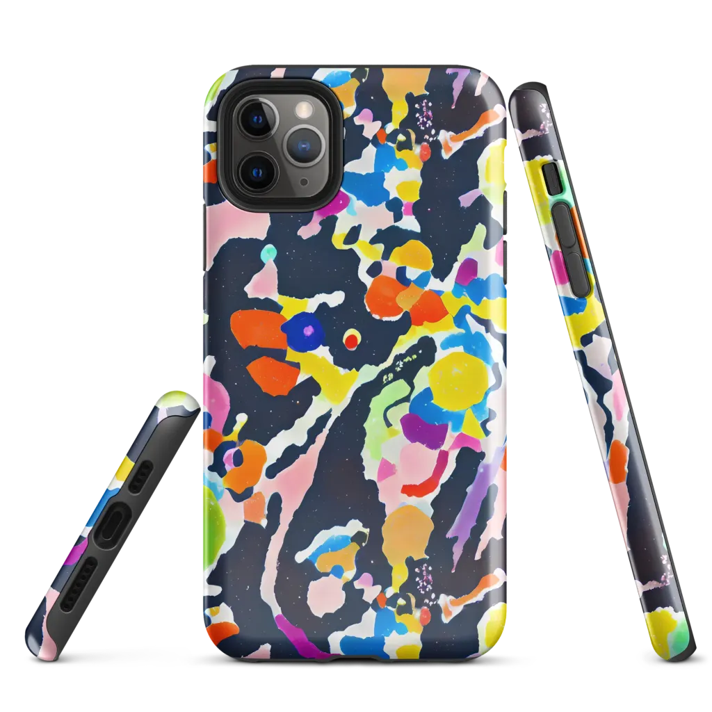 Kaleido Burst on Tough Case for iPhone® — Front
