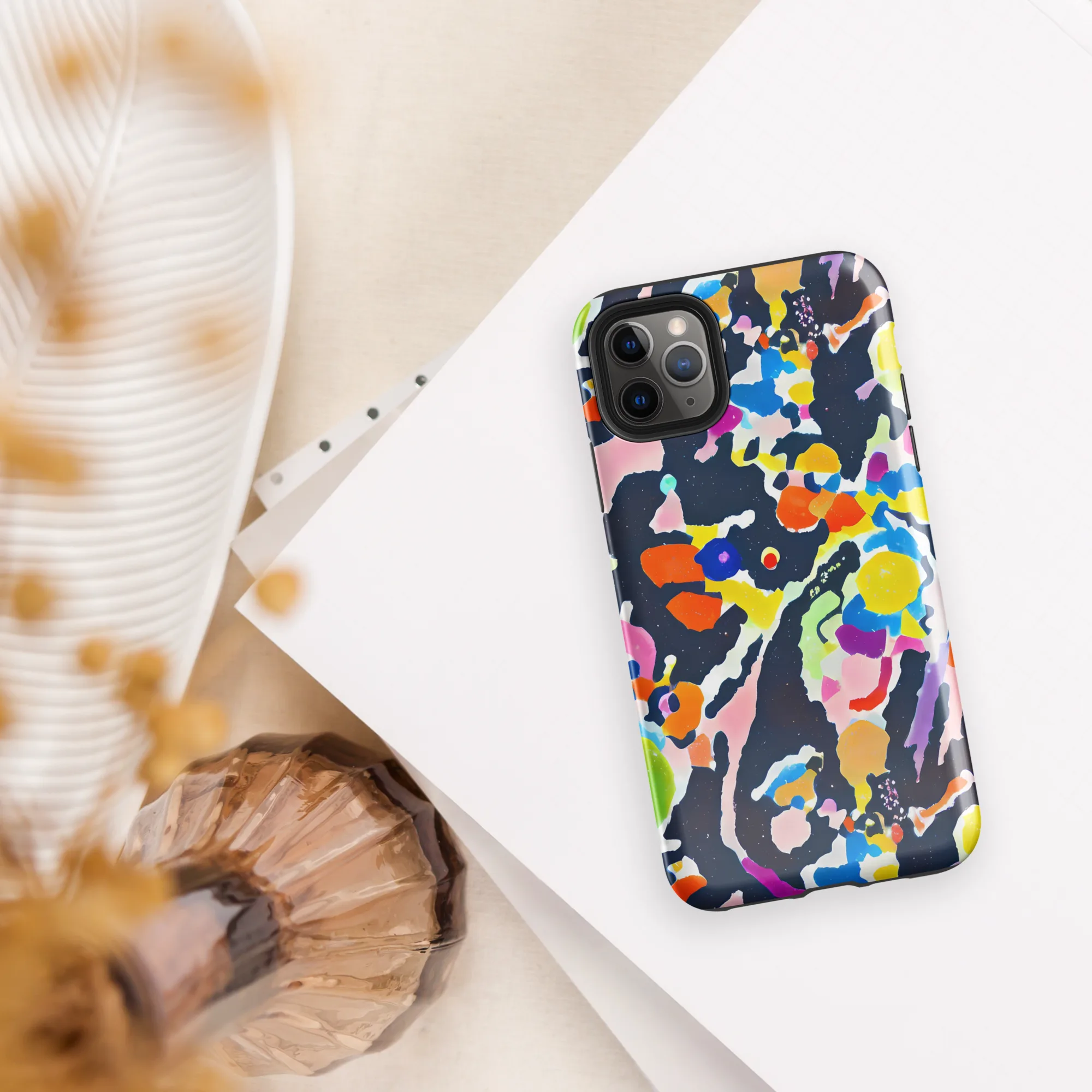 Kaleido Burst on Tough Case for iPhone® — Front
