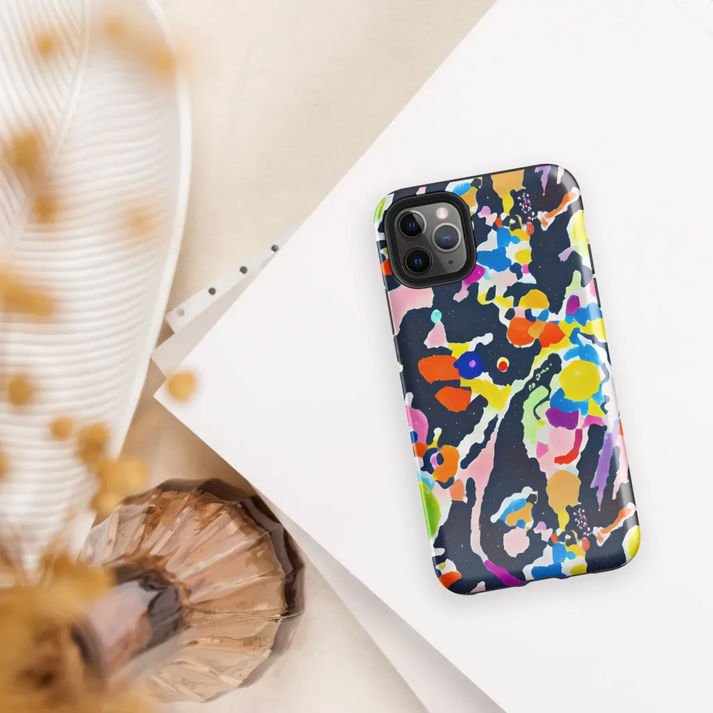 Kaleido Burst on Tough Case for iPhone® — Front