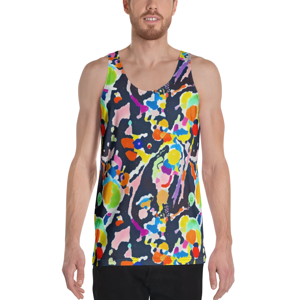 Kaleido Burst on Men's Tank Top — Front