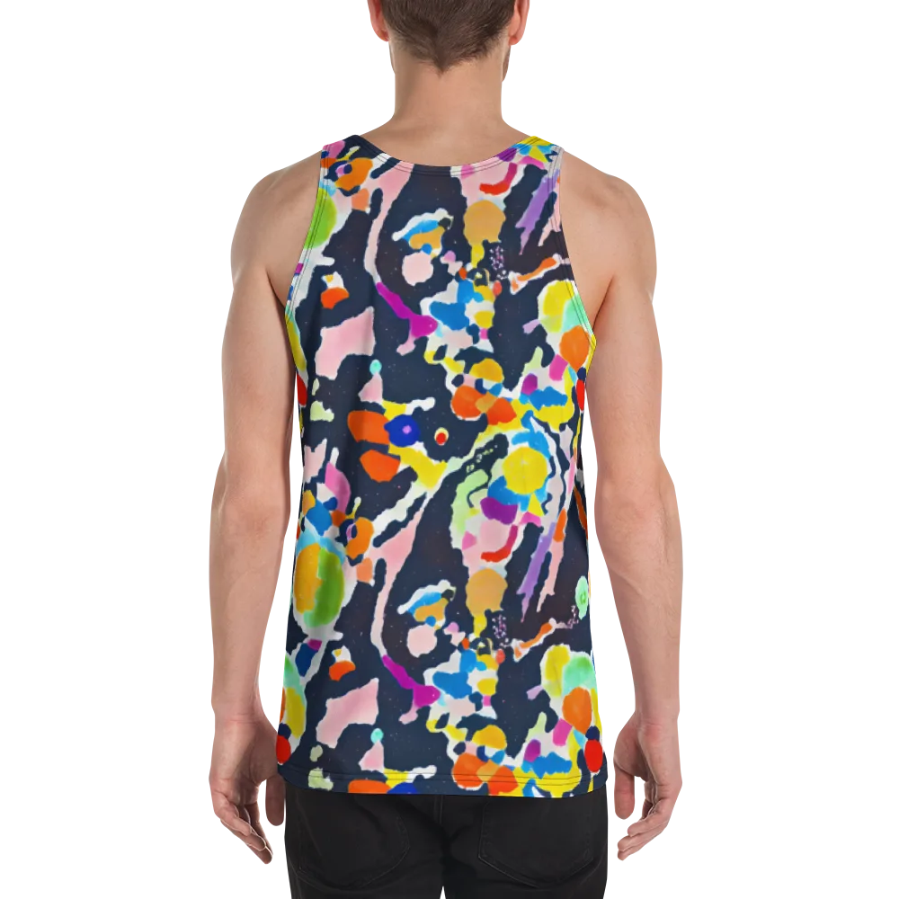 Kaleido Burst on Men's Tank Top — Back