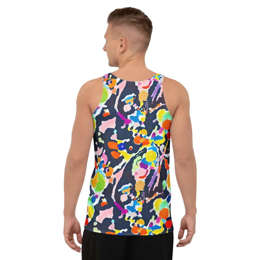 Kaleido Burst on Men's Tank Top — Back
