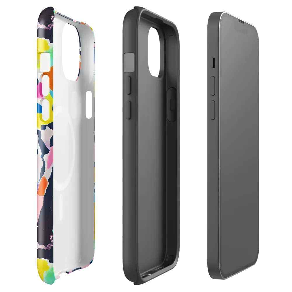 Kaleido Burst on MagSafe Tough Case for iPhone® — Front