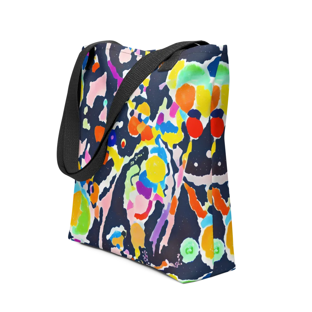 Kaleido Burst on Tote Bag — Front
