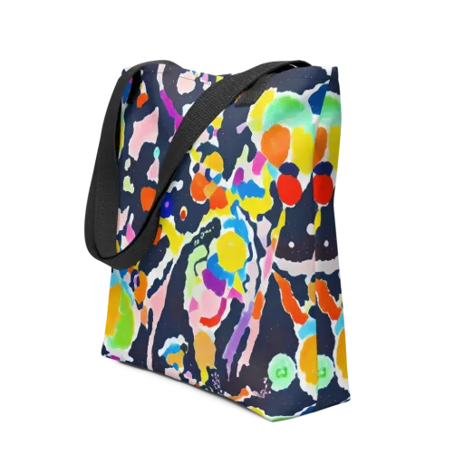 Kaleido Burst on a Tote Bag