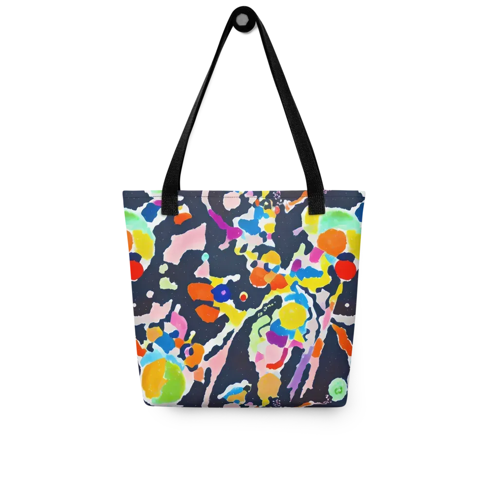 Kaleido Burst on Tote Bag — Front