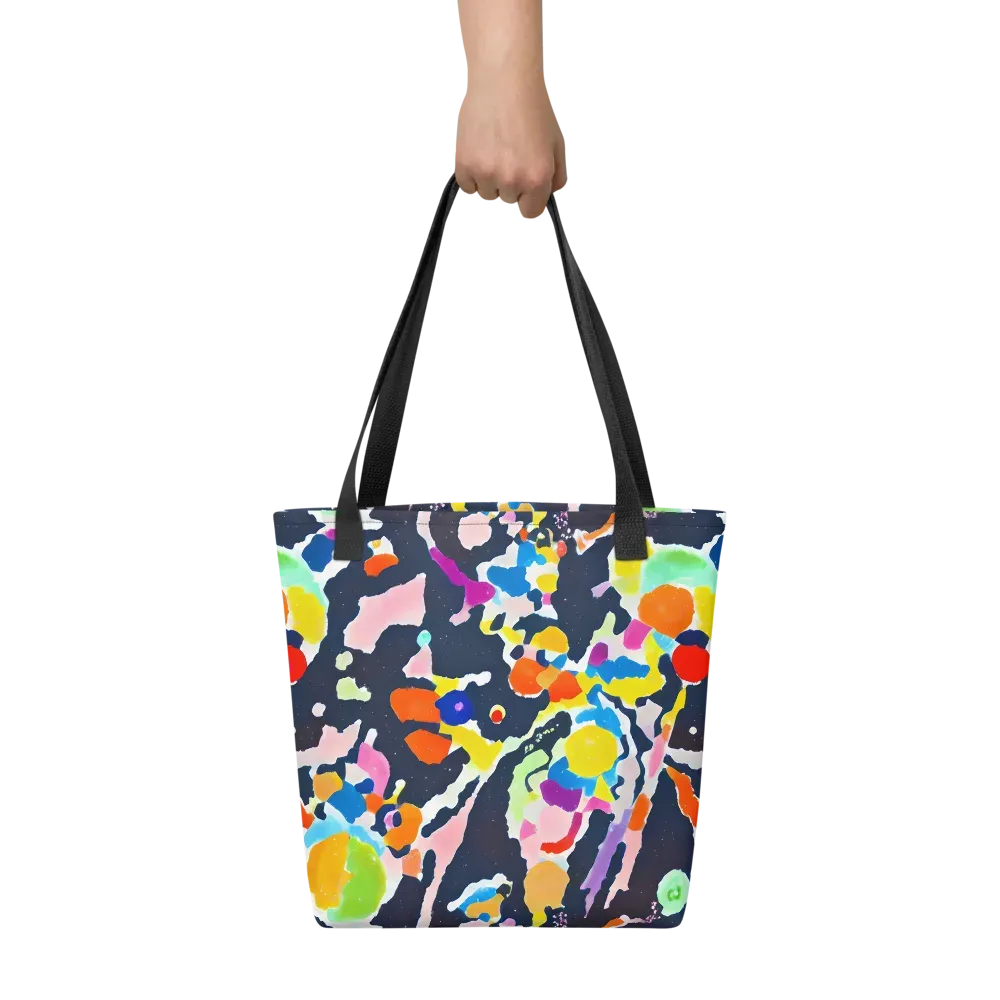 Kaleido Burst on Tote Bag — Front